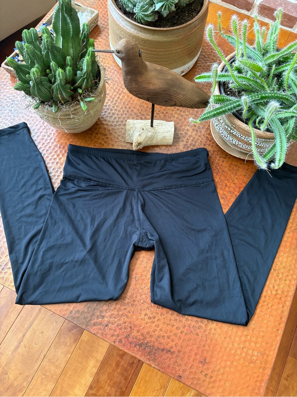 Cuddl Duds Black Womens' Stretch Leggings base layer in good clean condition